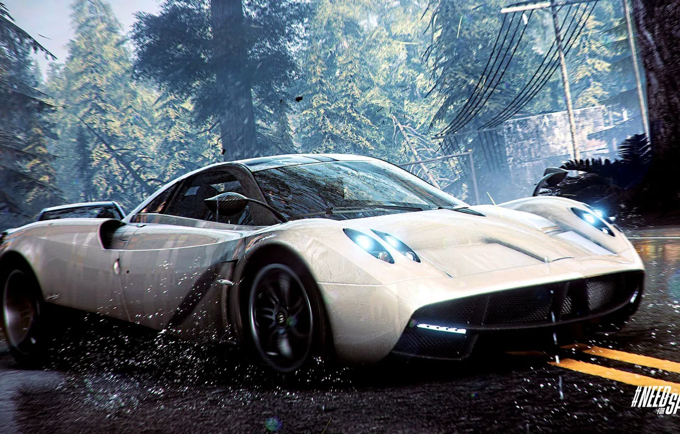 Фото обои Pagani, Need for Speed, nfs, Huayra, 2013, Rivals, NFSR, нфс