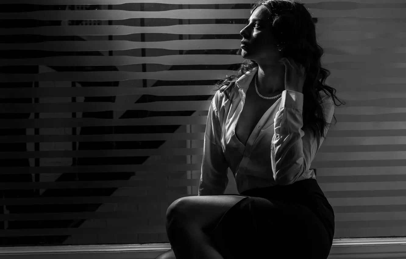 Фото обои sexy, pose, secretary, Formal