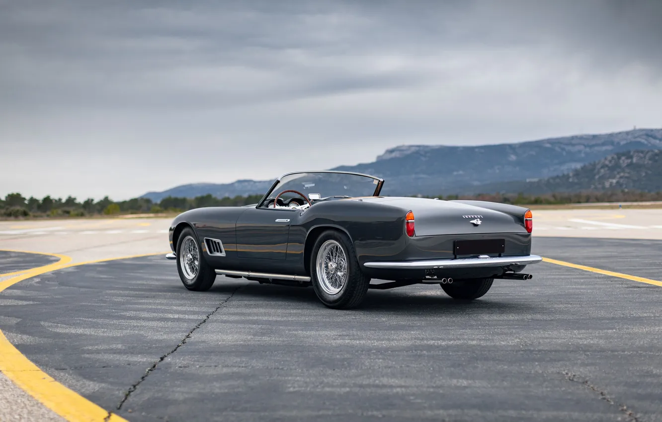 Фото обои Ferrari, 250, 1958, Ferrari 250 GT California Passo Lungo