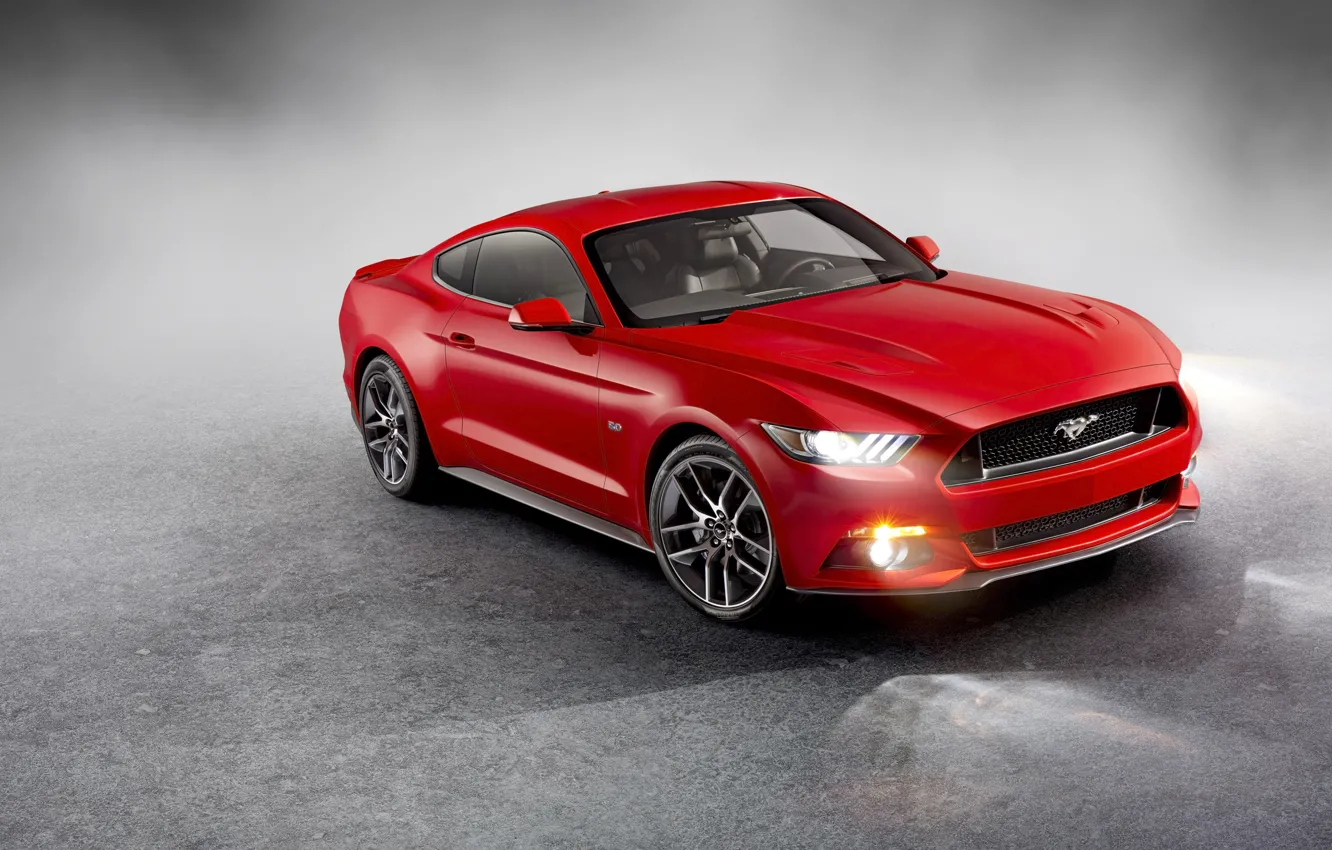 Фото обои Mustang, Ford, 2015