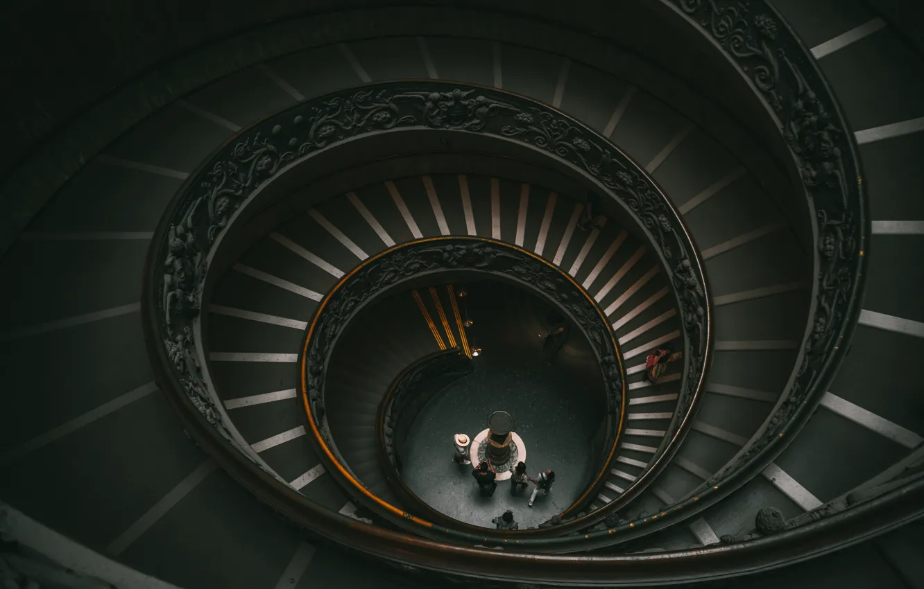 Фото обои Stairs, Railing, Luxurious, Xavier Photography