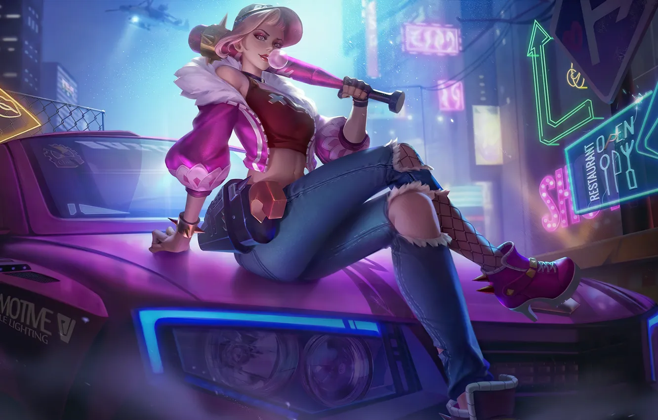 Фото обои Art, Game, Skin, MOBA, Fanny, Mobile Legends, Mobile Legends Bang Bang
