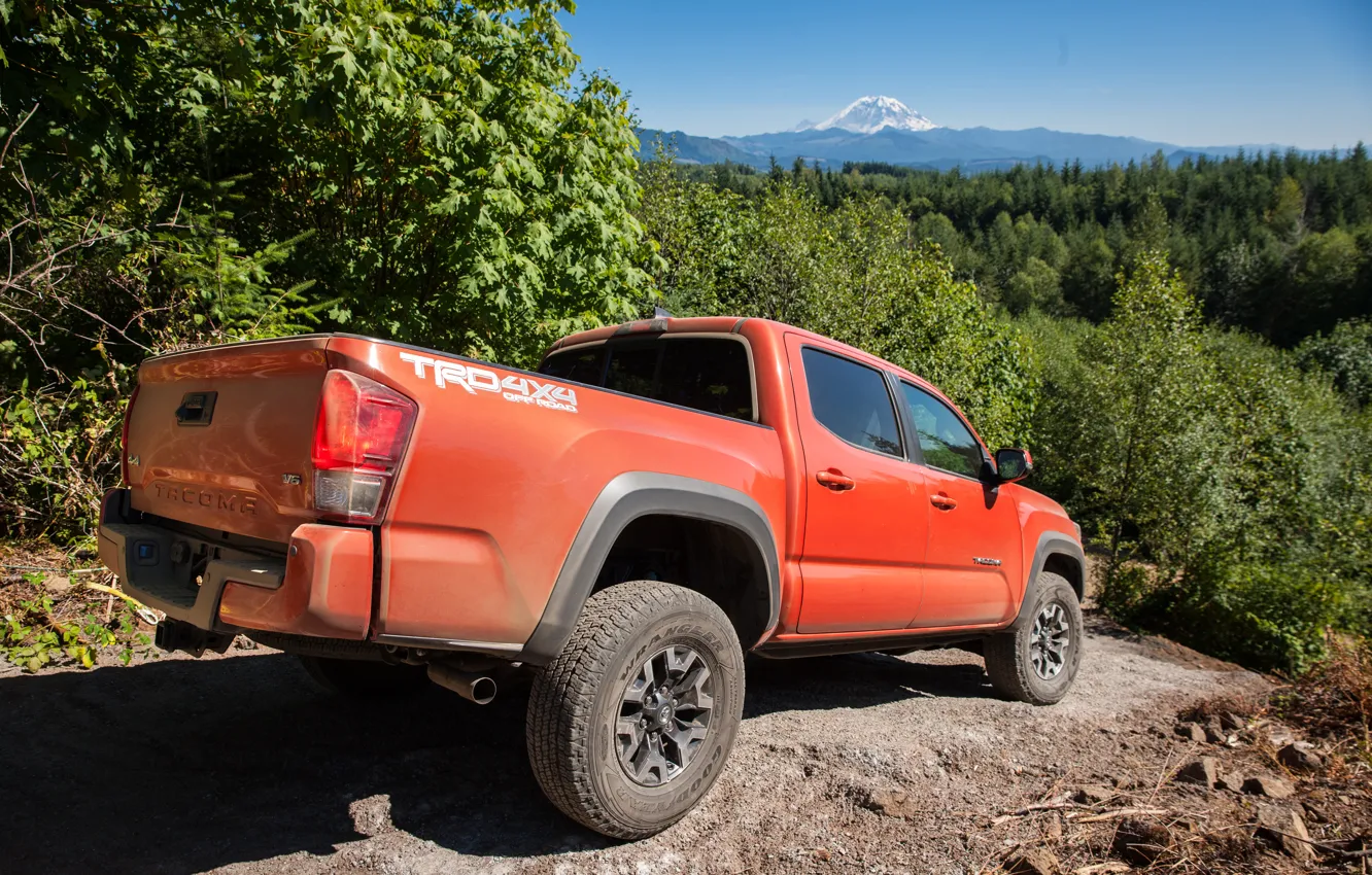 Фото обои Toyota, тойота, TRD, Tacoma, 2015, такома, Off-Road