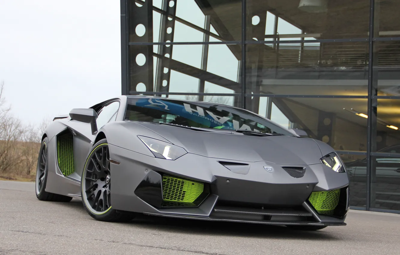 Фото обои Lamborghini, Hamann, Aventador