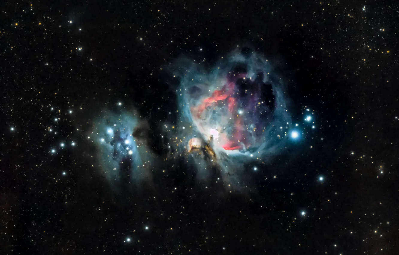 Фото обои космос, туманность, Nebula, Orion