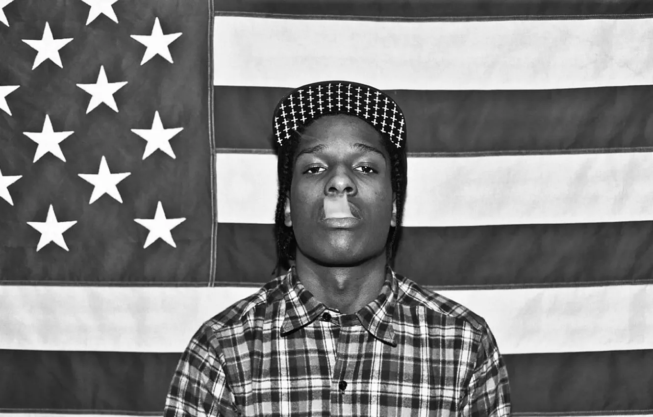 Фото обои Америка, Rap, American, Рэп, ASAP Rocky, A$AP, Асап