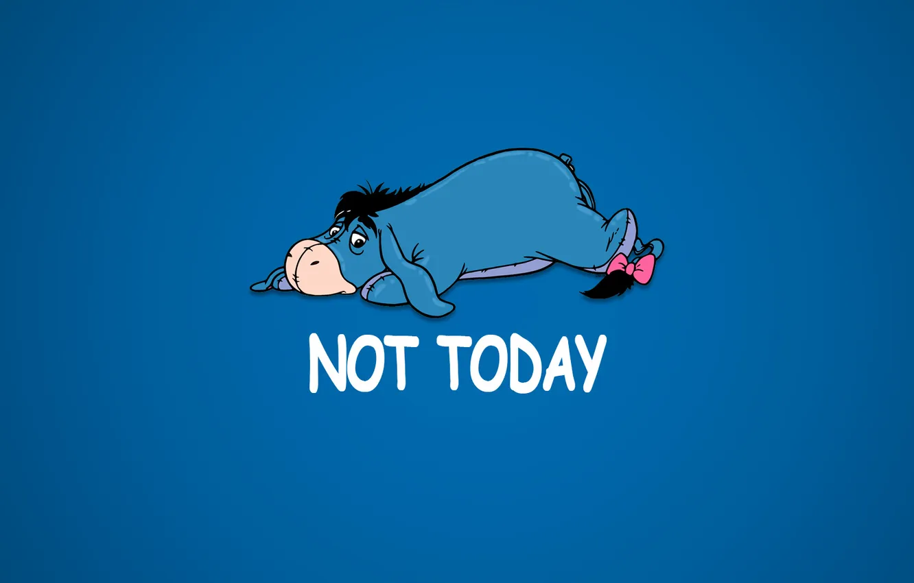 Фото обои sad, minimalism, cartoon, disney, tired, eori