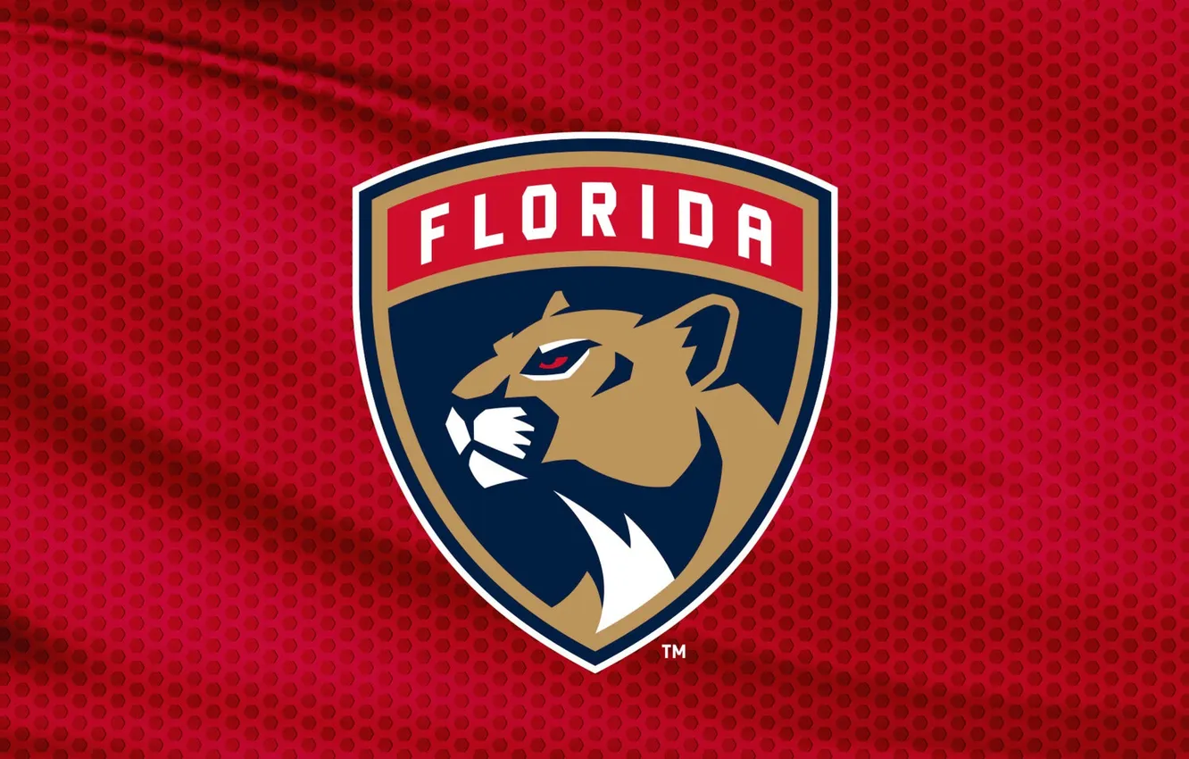 Фото обои логотип, NHL, НХЛ, хоккейный клуб, Florida Panthers, Флорида Пантерз