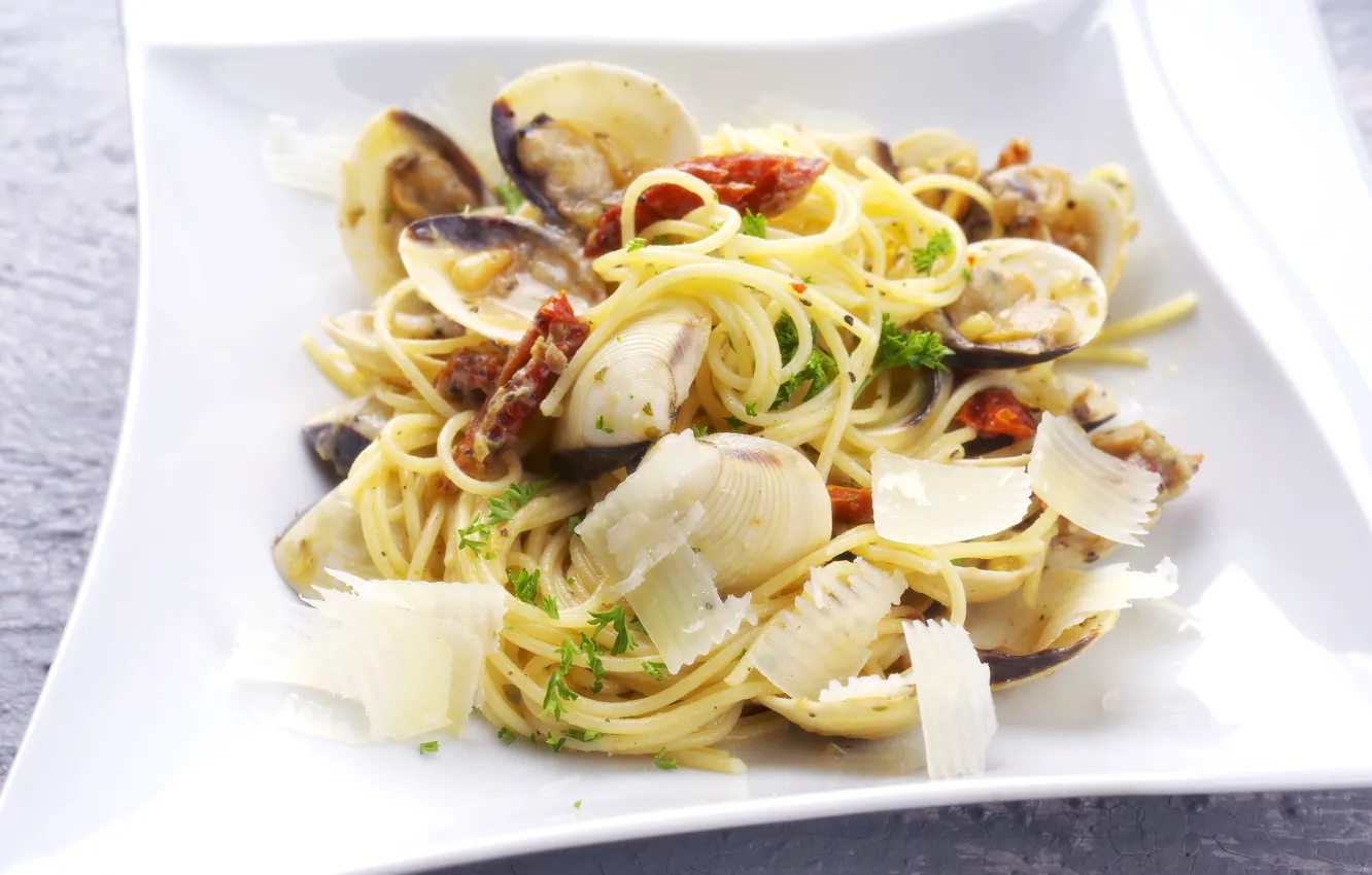 Фото обои спагетти, макароны, spaghetti, Pasta, Паста