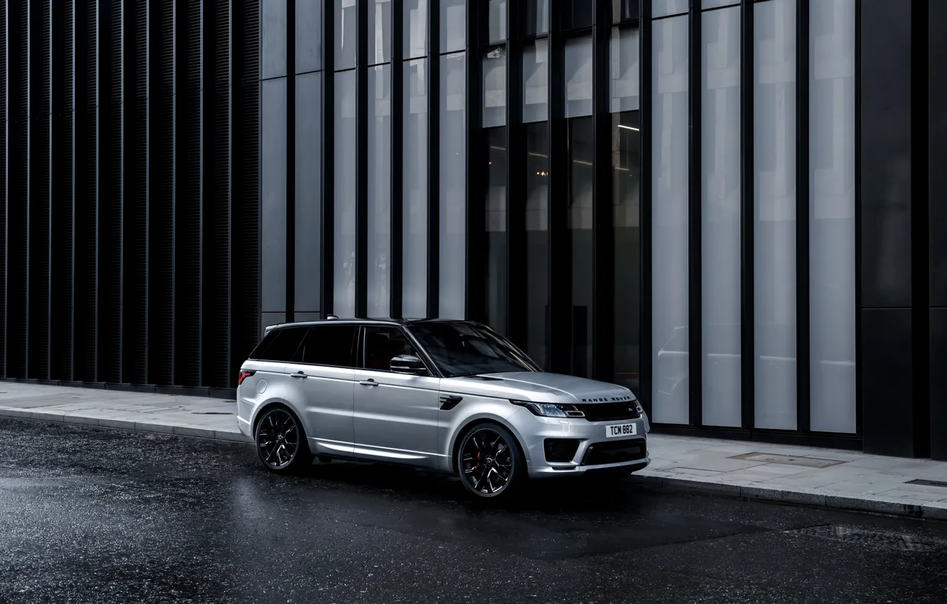 Фото обои улица, Land Rover, Range Rover, Range Rover Sport, 2020, HST