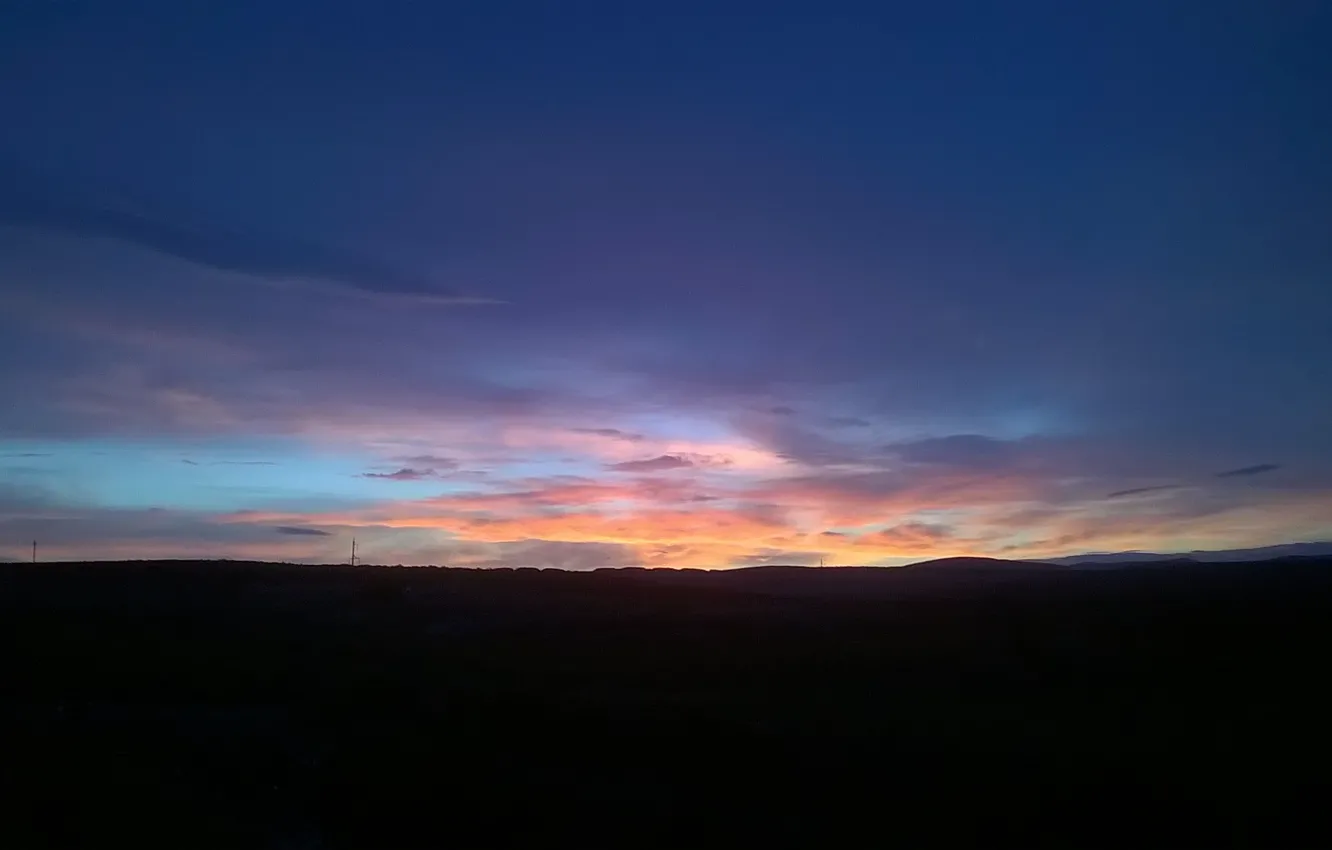 Фото обои восход, Небо, утро, севастоль, контрасты, юго-восточный ветер
