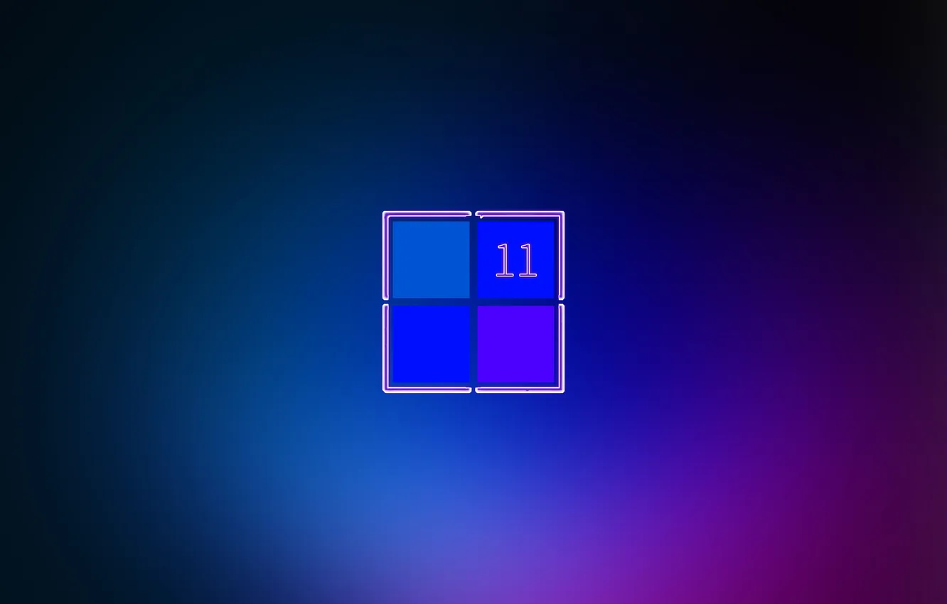 Фото обои Windows, Microsoft, Abstract, Logo, Icon, Windows 11
