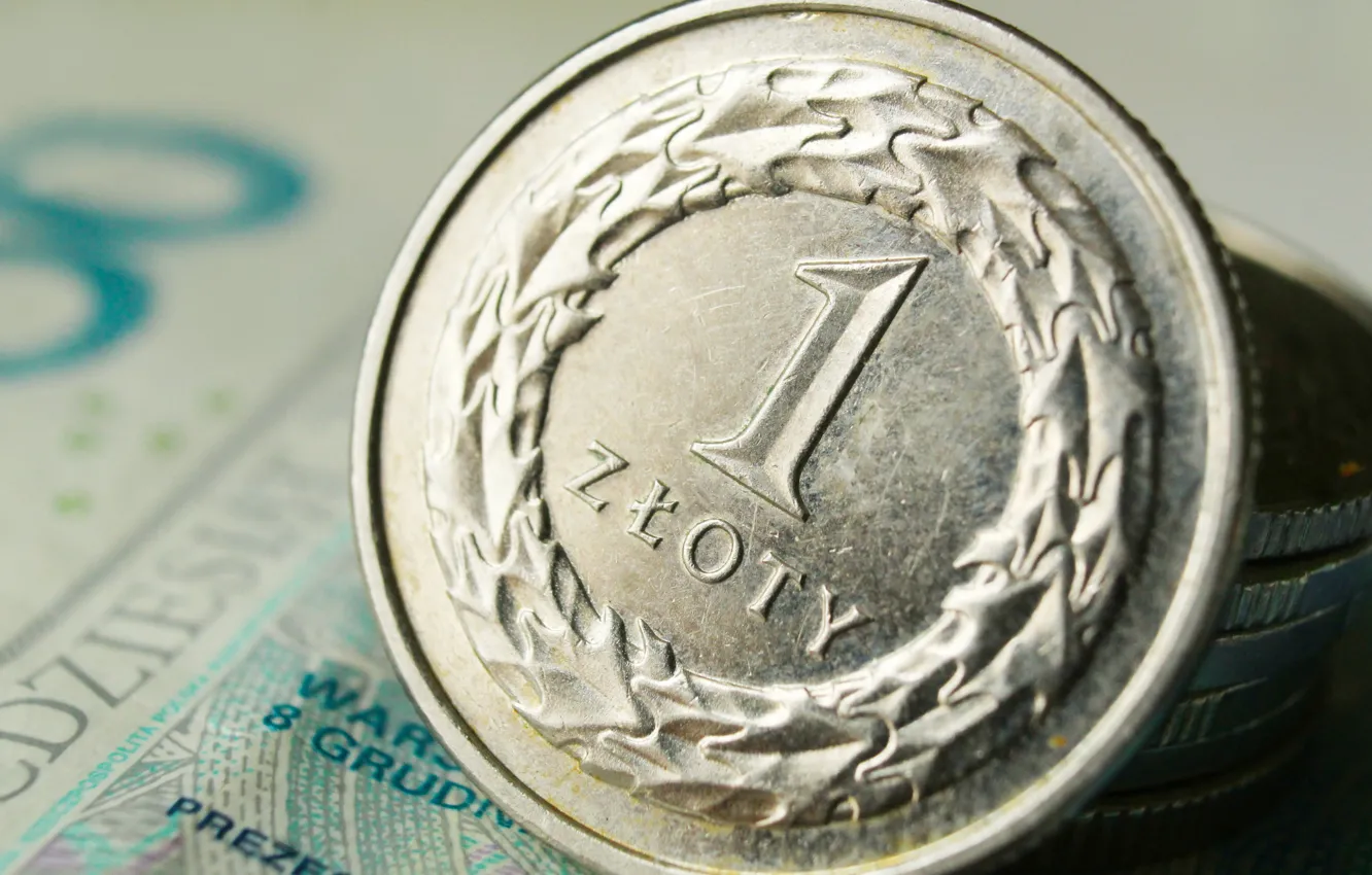 Фото обои money, bank, coin, wealth, bank note, złoty