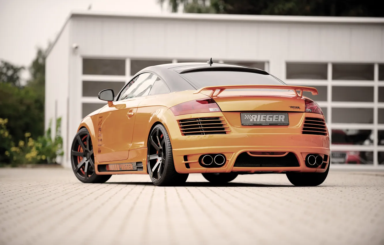 Фото обои car, машина, tuning, 2999x2000, 2011 Rieger Audi TT 8J
