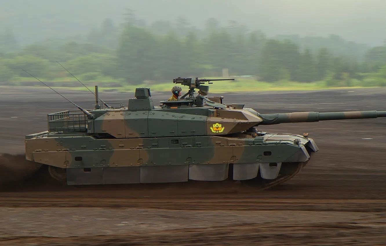 Фото обои Japan, Tank, Type-10