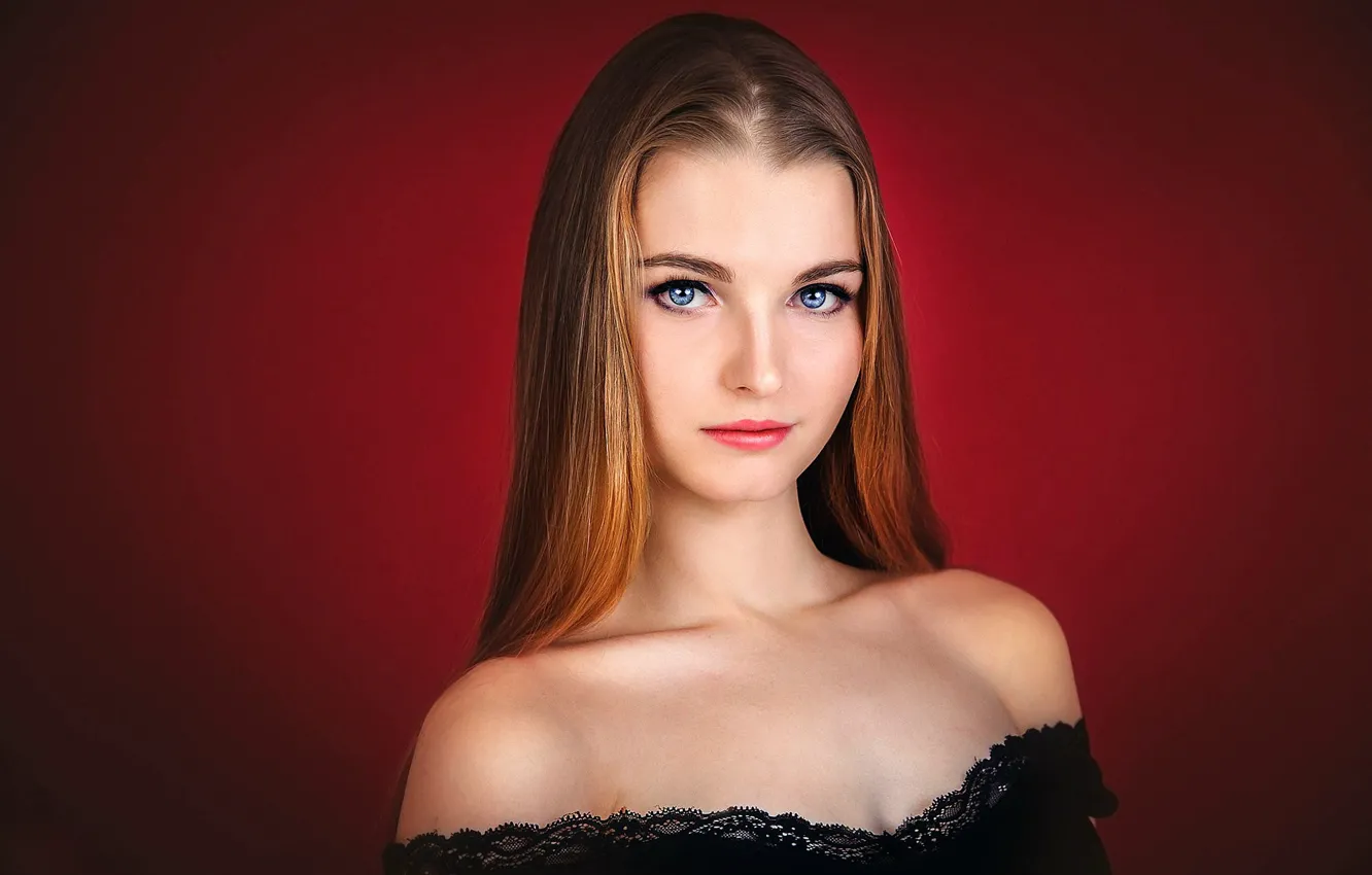 Фото обои портрет, макияж, Natalia