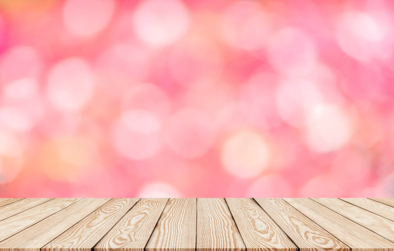 Фото обои фон, дерево, розовый, доски, wood, pink, background, боке