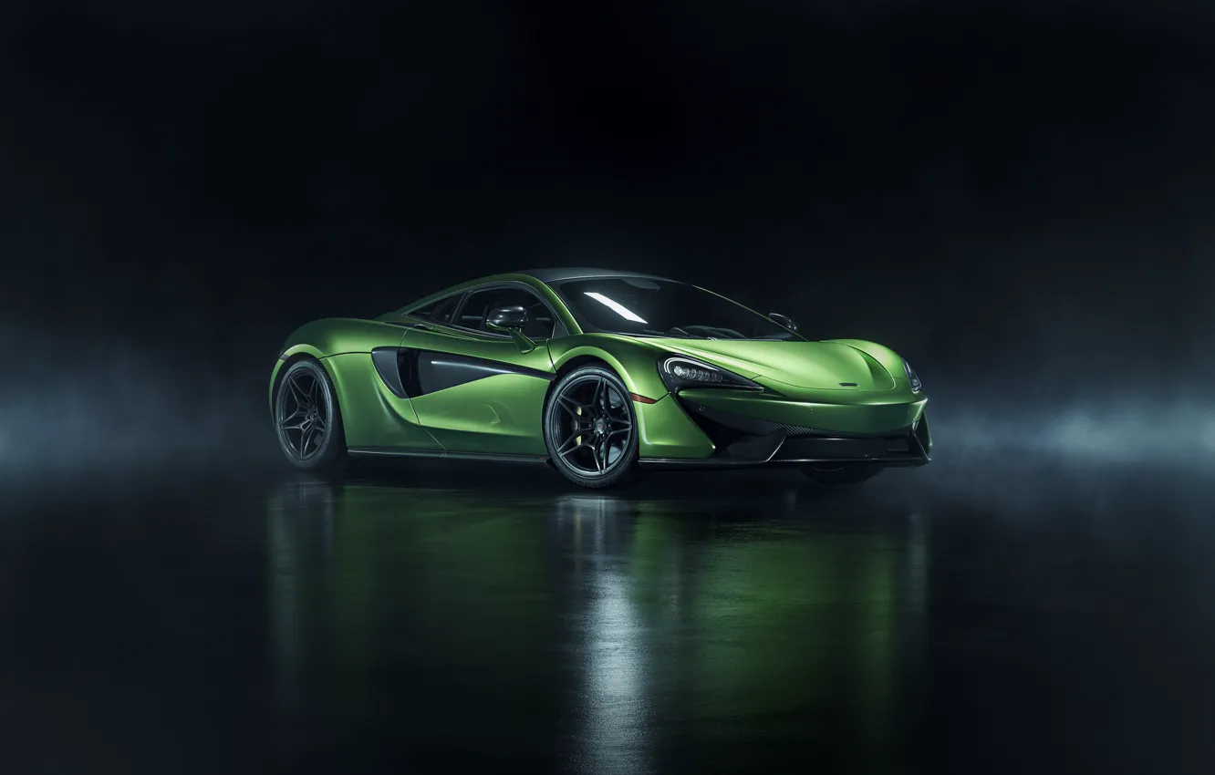 Фото обои рендеринг, McLaren, суперкар, 570S, 2019, photoshop art, by João Schendel