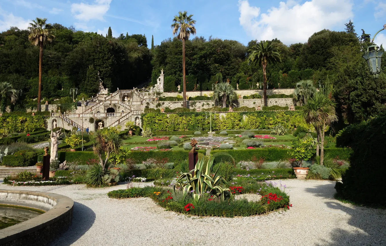 Фото обои Europa, Garten, Italien, Toskana, Collodi, Villa Garzoni