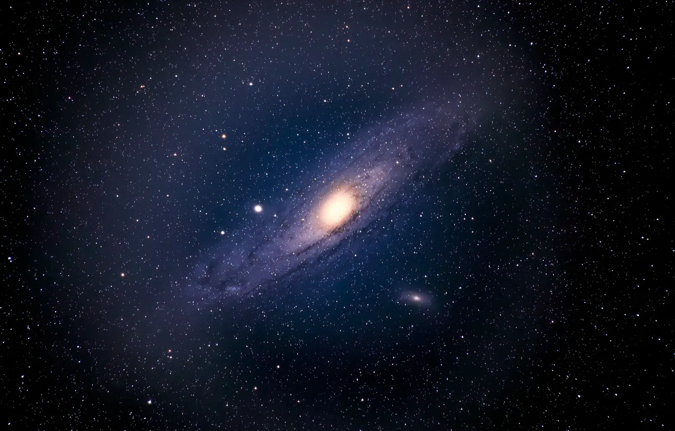 Фото обои спиральная, Галактика Андромеды, M31
