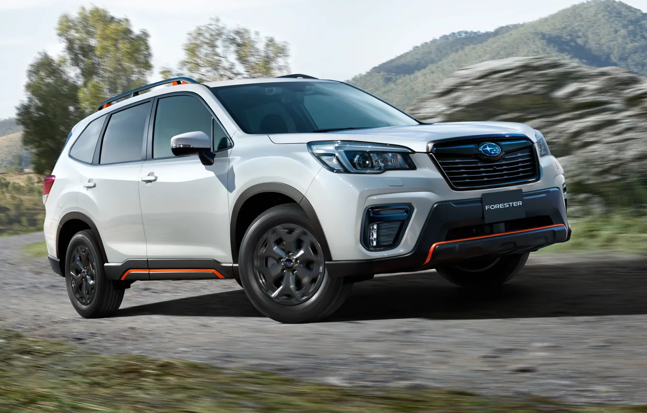 Фото обои Subaru, 2018, Forester, X-Break