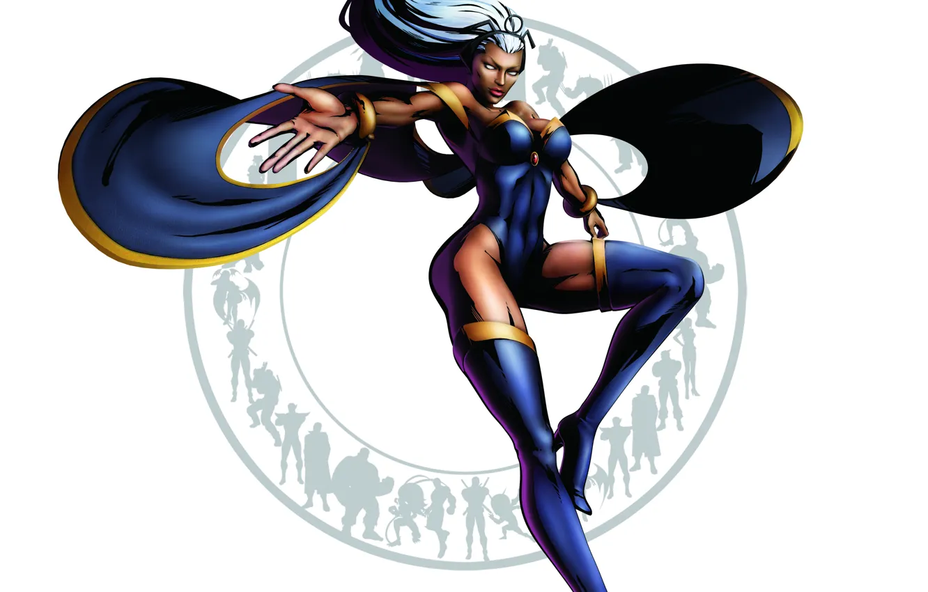 Фото обои гроза, storm, X-Men, люди икс.