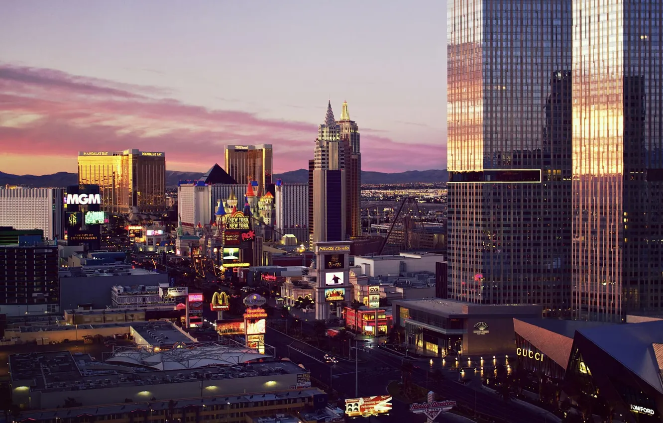 Фото обои city, город, USA, Las Vegas, Nevada