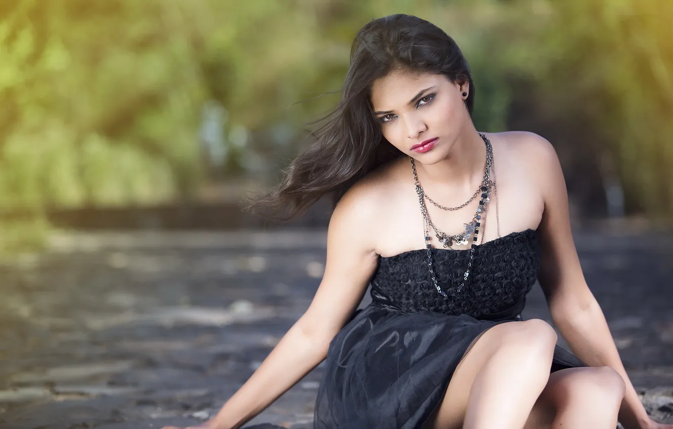 Фото обои Dark Angel, Model, Sneha
