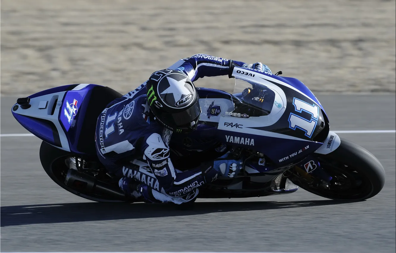 Фото обои yamaha, гонщик, motogp, ben, ямаха, jerez, spies