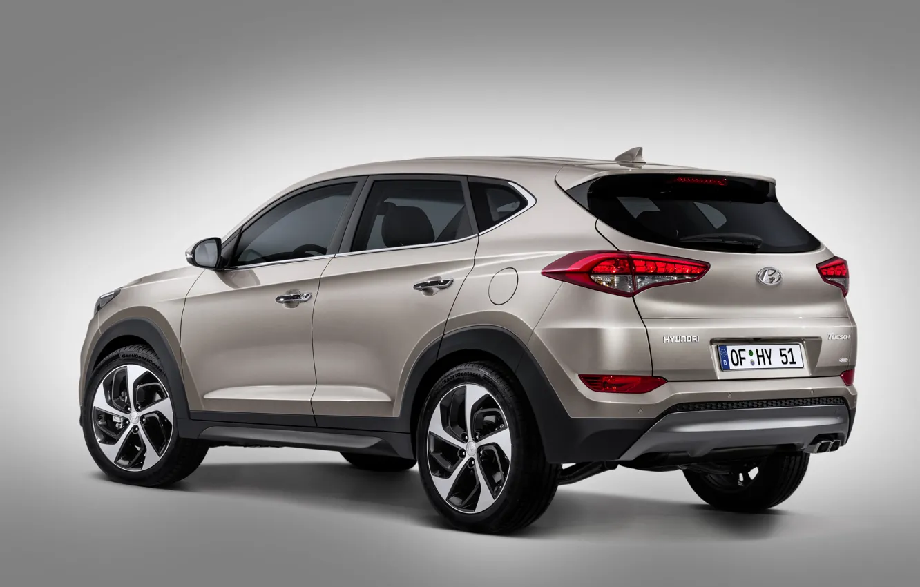 Фото обои Hyundai, 2015, Tucson, хундай, туссан