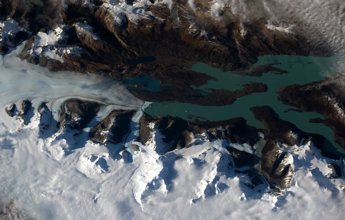 Фото обои космос, земля, Patagonia