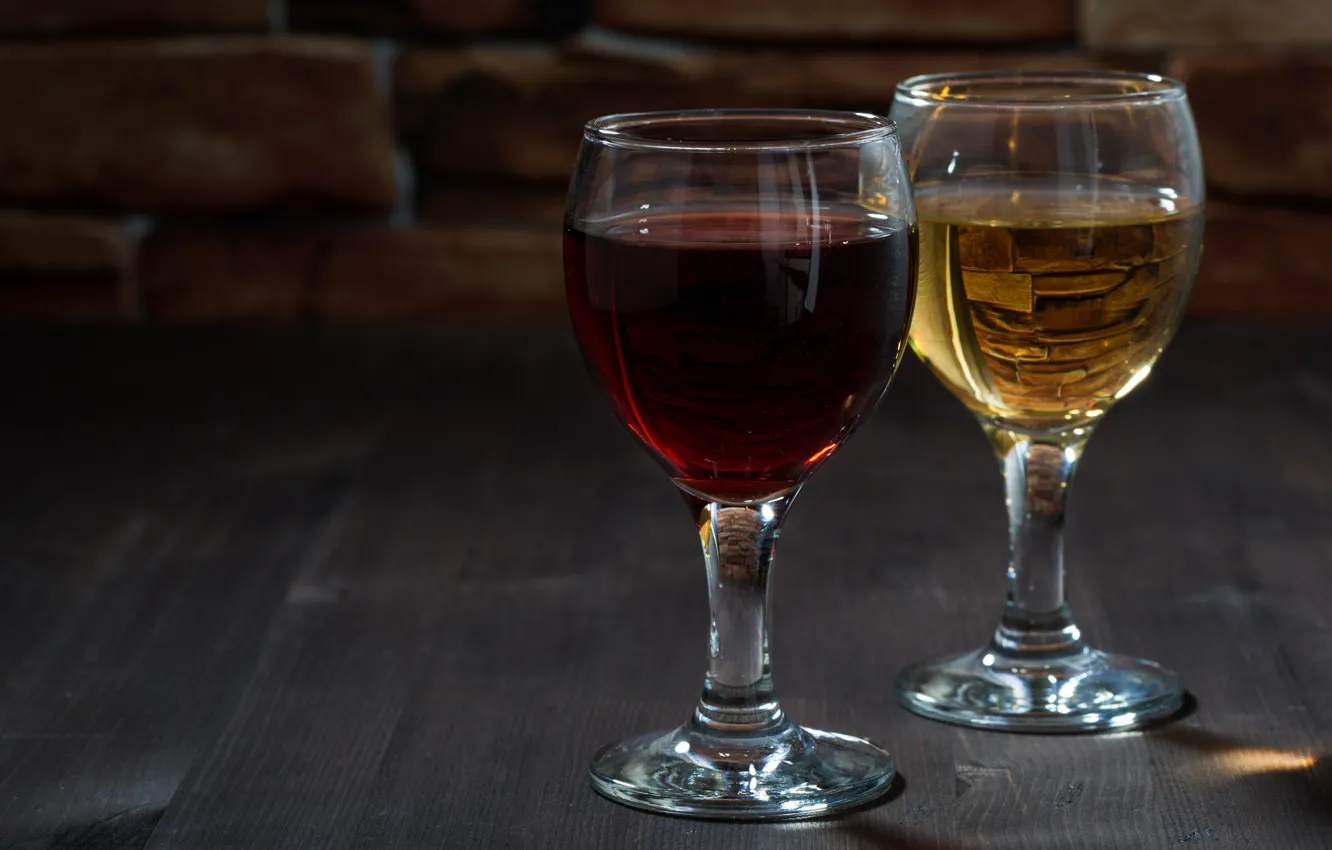 Фото обои вино, красное, белое, бокалы, напитки