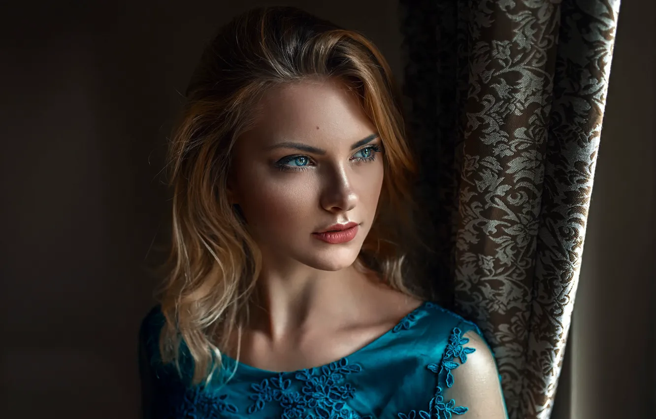 Фото обои девушка, портрет, Польша, Carla Sonre, Damian Piórko