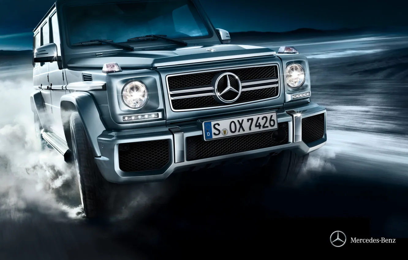 Фото обои Mercedes-Benz, 2012, мерседес, гелендваген, Gelandewagen, G-class, w463, Stationwagon
