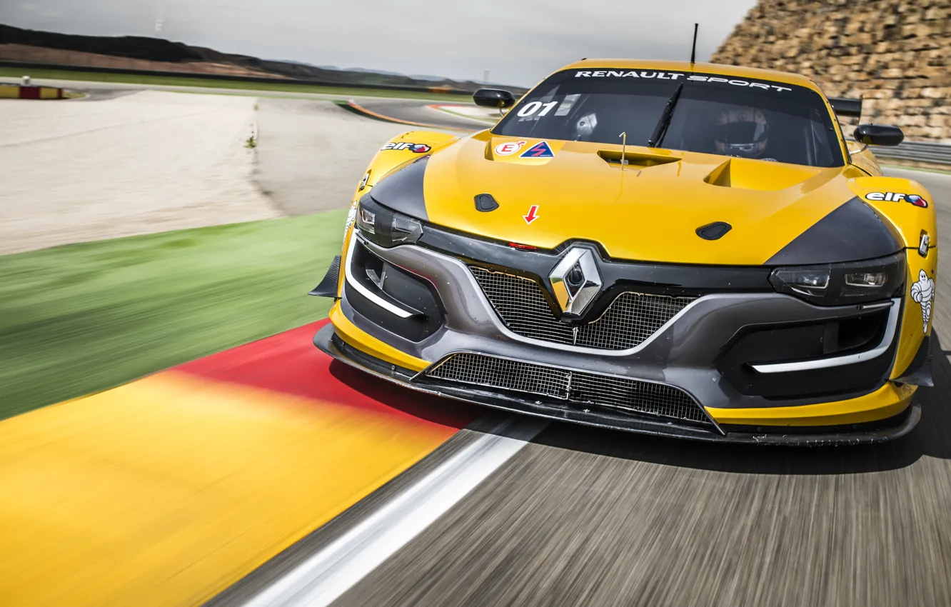Фото обои Renault, суперкар, рено, Sport, 2014, RS 01