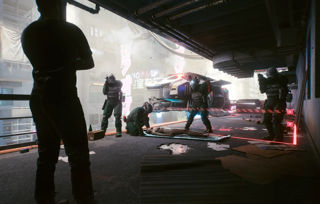 Фото обои Будущее, Неон, Neon, Future, Cyberpunk 2077, Киберпанк, Cyberpunk, Киберпанк 2077