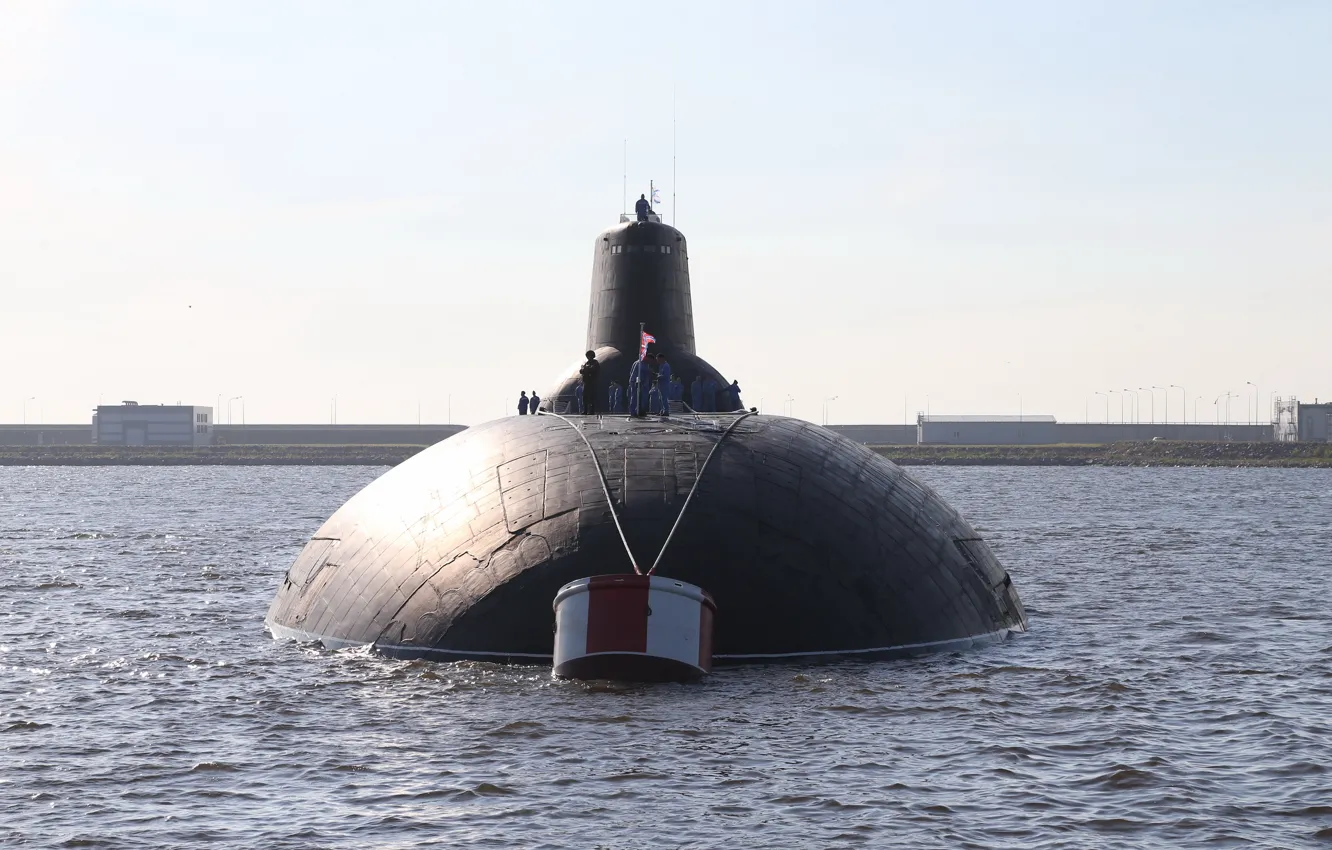 Фото обои дмитрий донской, подводный крейсер, атомоход