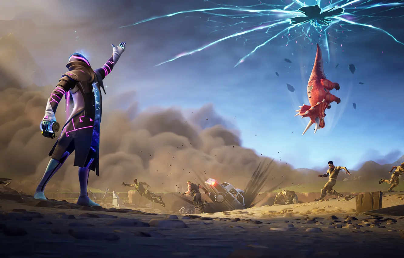 Фото обои Chapter 2, Epic Games, Fortnite, 2019, Star Walker