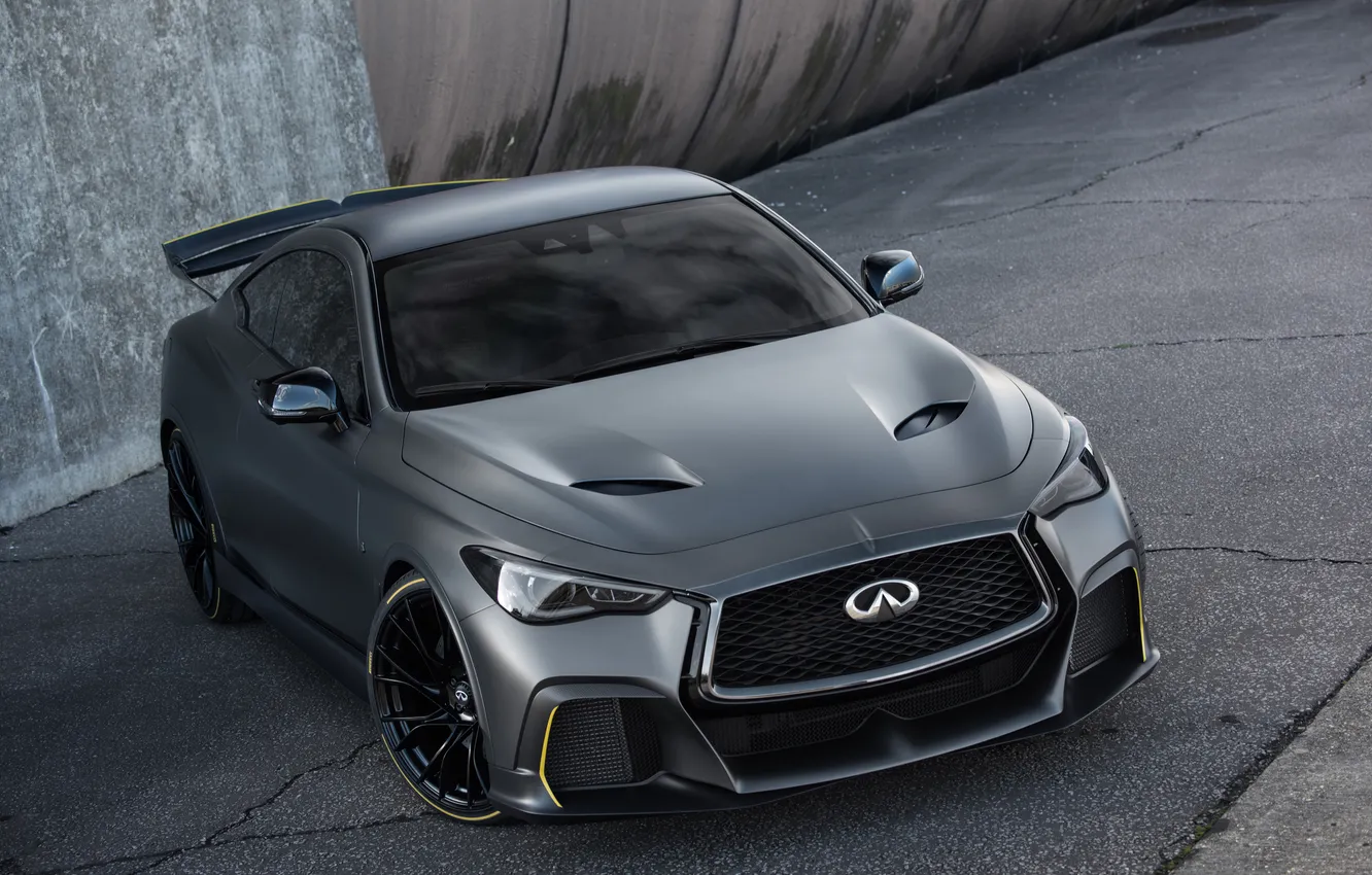 Фото обои Infiniti, 2018, Infiniti Project Black S Prototype