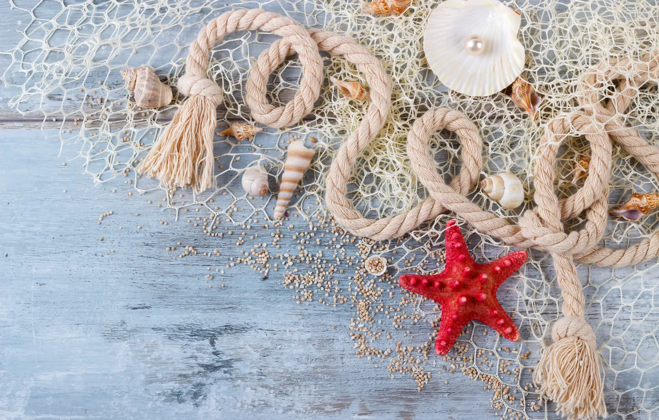 Фото обои песок, ракушки, wood, sand, marine, жемчужина, starfish, seashells