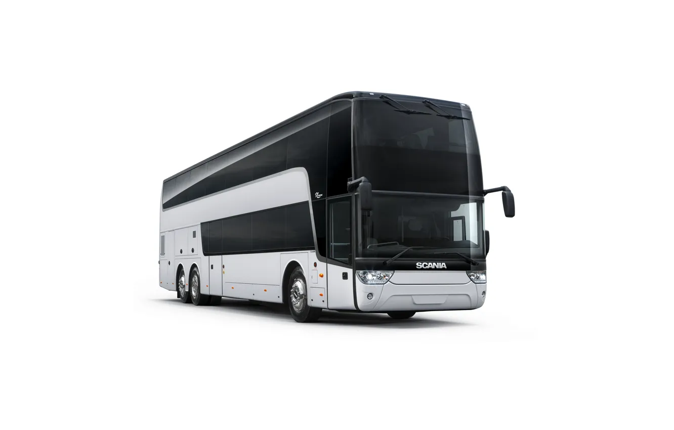 Фото обои Scania, tdx27, astromega, Van Hool