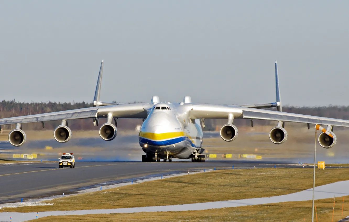 Фото обои airplane, aviation, jet, antonov