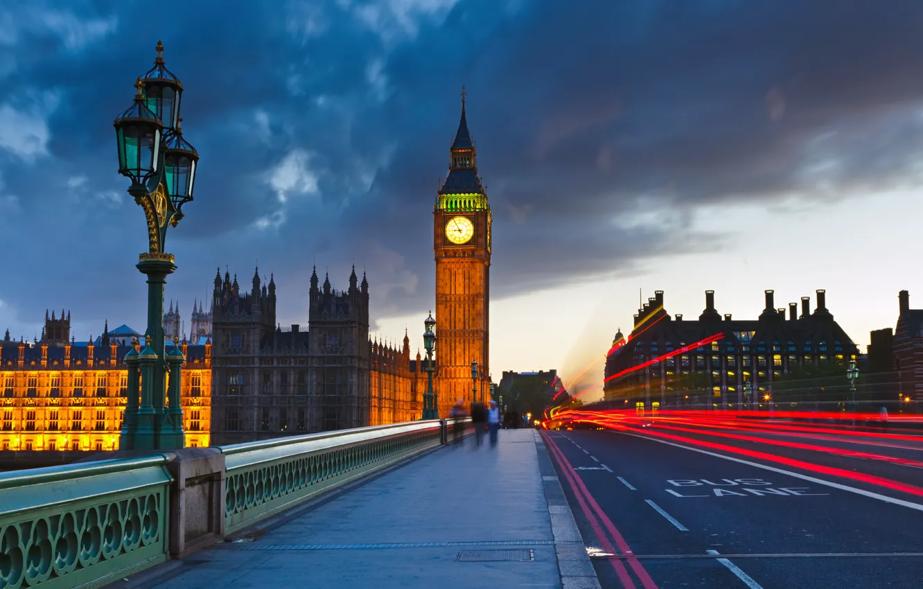 Фото обои London, Big Ben, Great Britain
