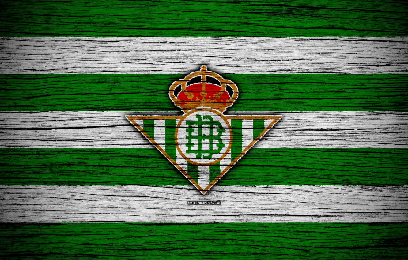 Фото обои Logo, Football, Soccer, Real Betis, Betis, Real Betis Balompie