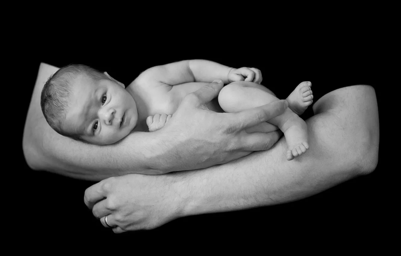 Фото обои настроение, руки, младенец