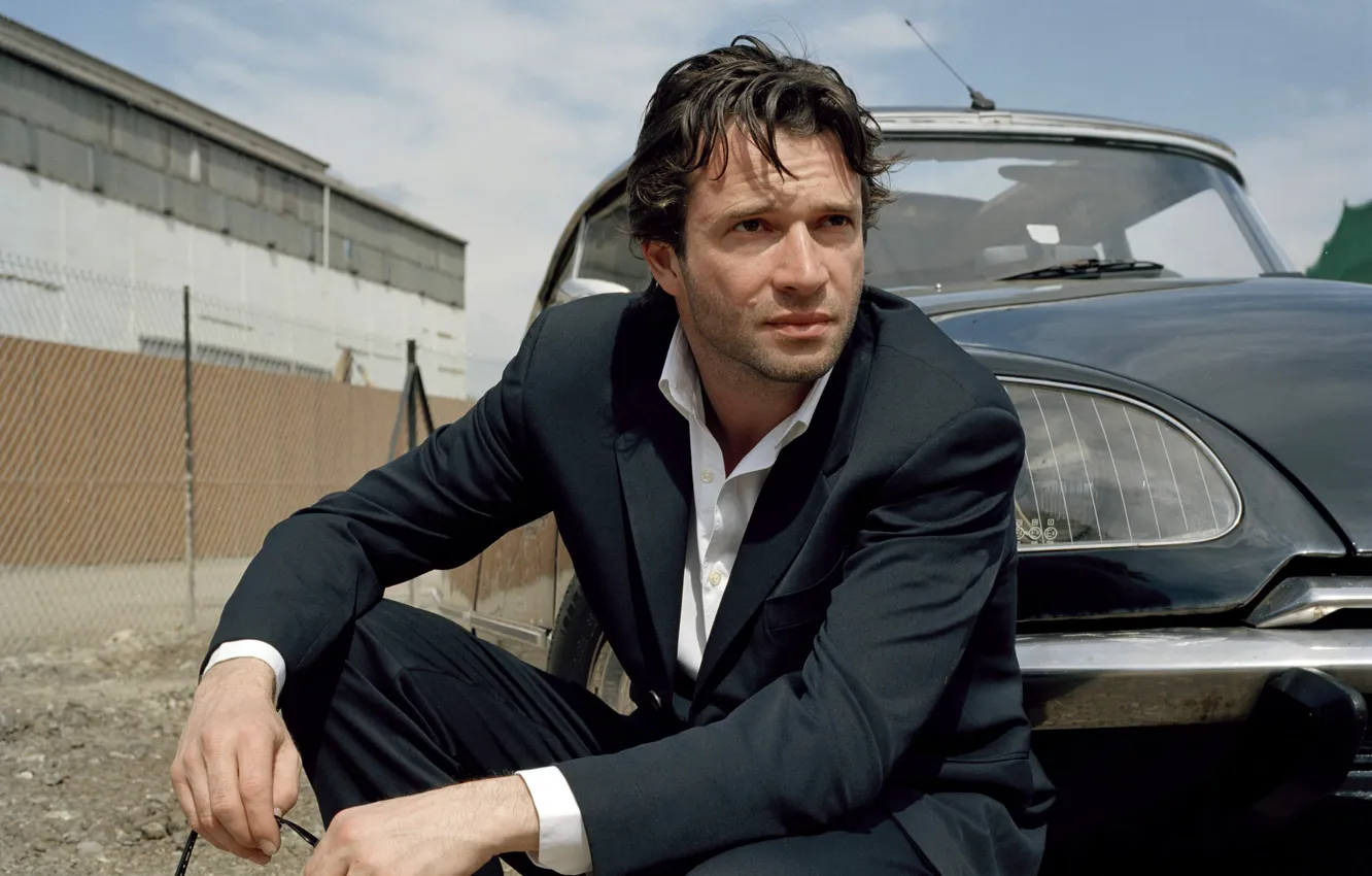Фото обои актер, James Purefoy, в чёрном костюме, Джеймс Пьюрфой. фотосессия