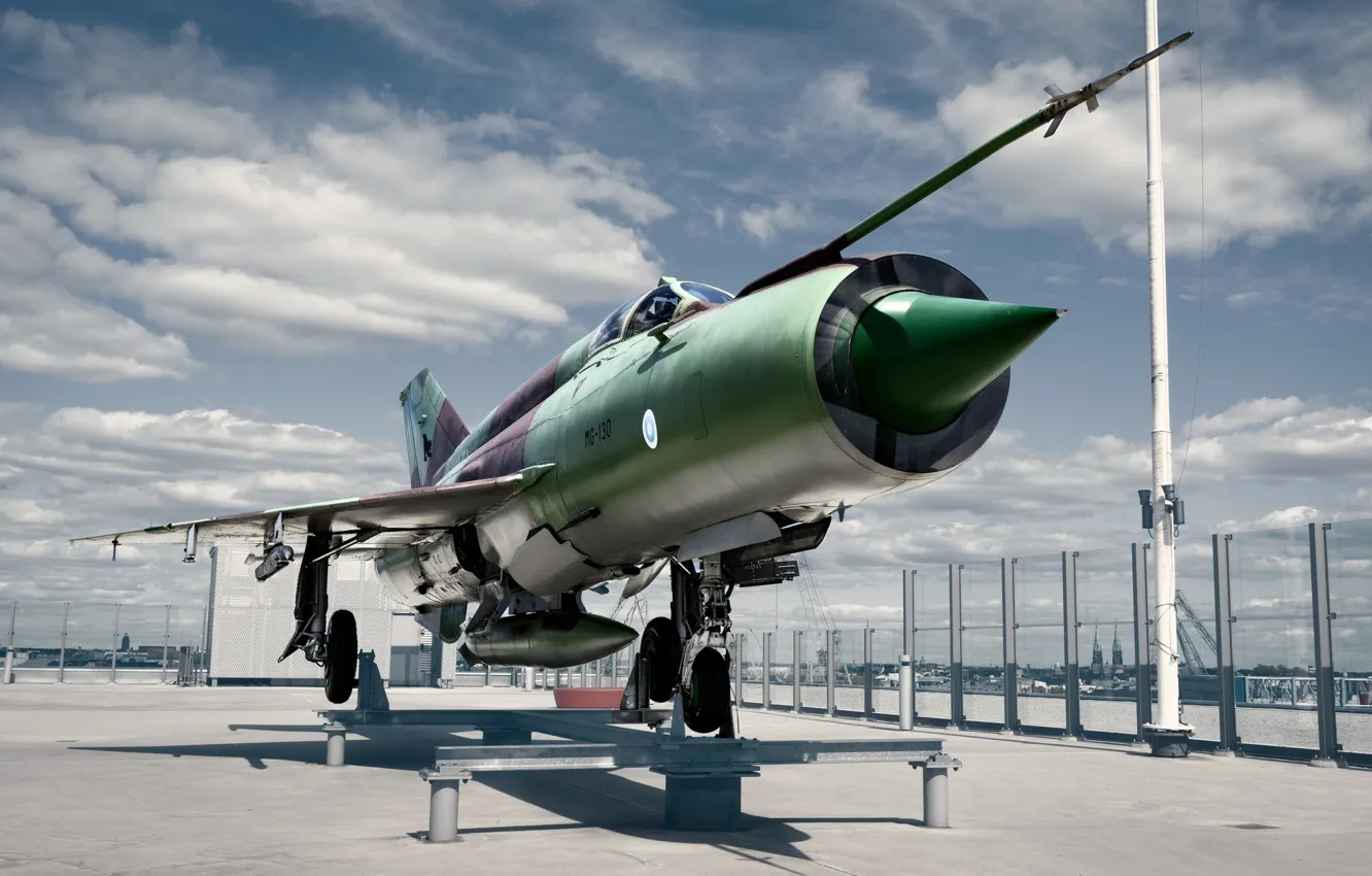 Фото обои оружие, самолёт, MiG-21