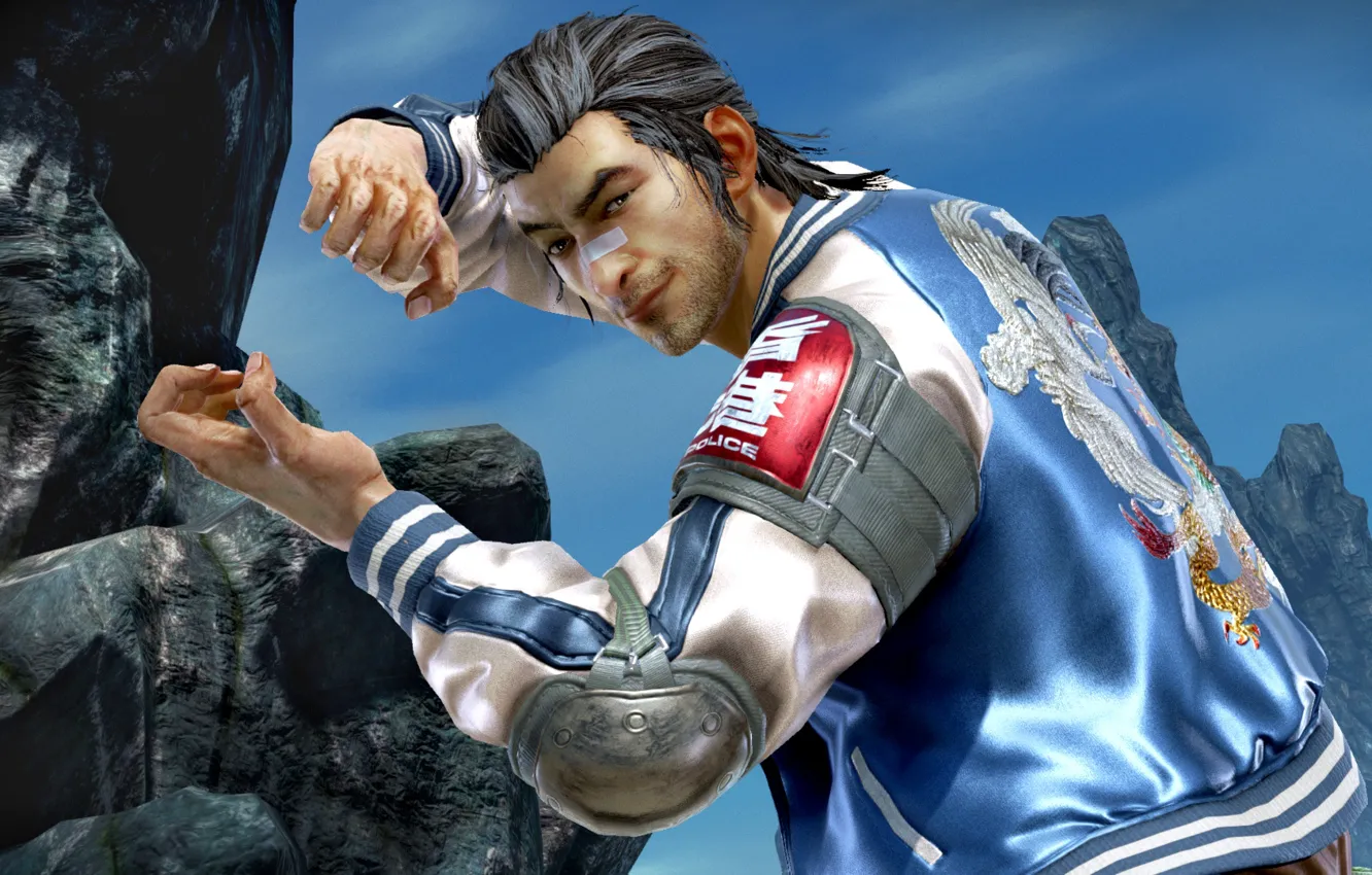 Фото обои персонажи, стойка, Tekken 7: Fated Retribution, Lei Wulong
