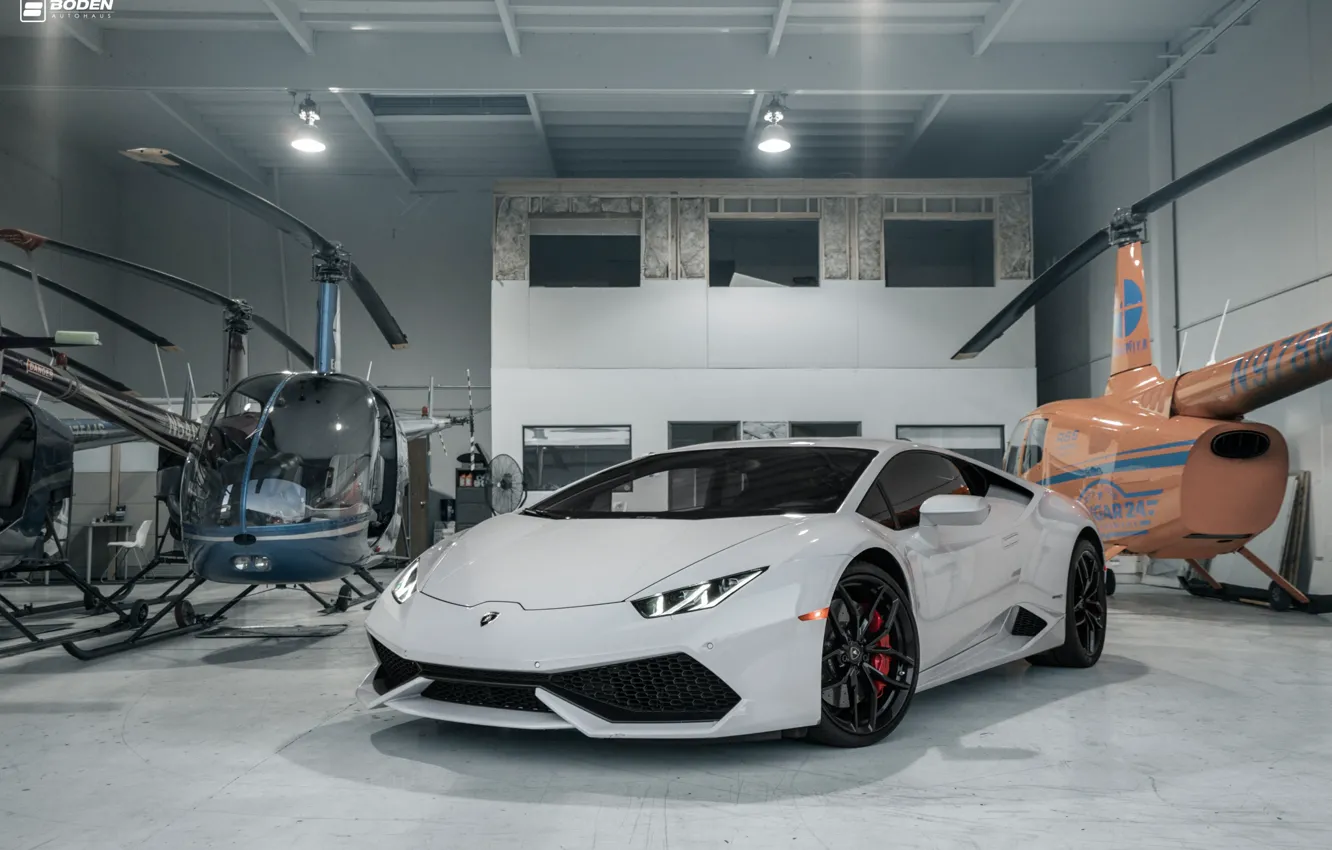 Фото обои Lamborghini, build, 2016, huracan, lmboden