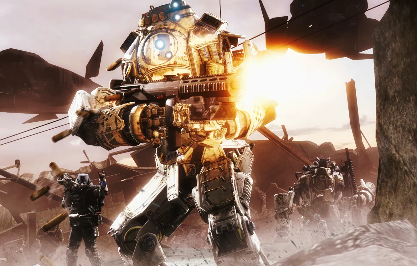 Фото обои Atlas, Titanfall, Respawn Entertainment, fps